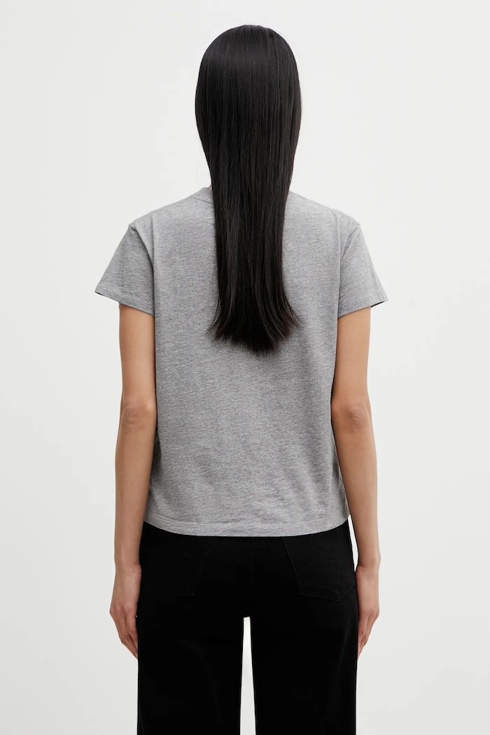 Odzież MM6 Maison Margiela t-shirt bawełniany S52GC0327.M20170 szary