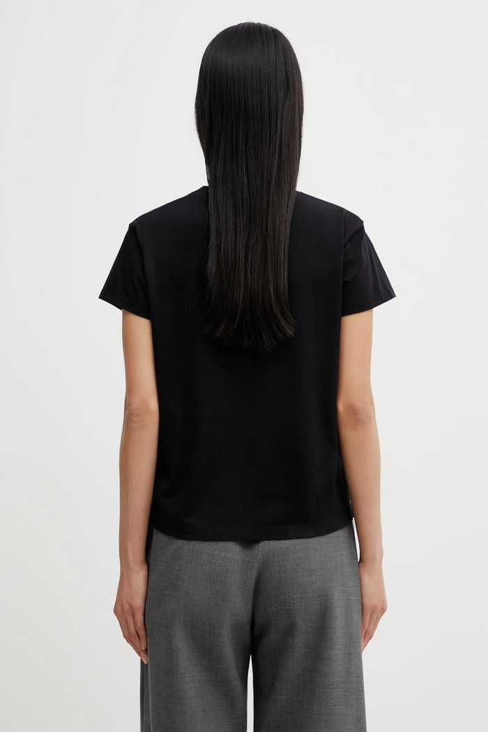 Oblečenie Bavlnené tričko MM6 Maison Margiela S52GC0327.M20170 čierna