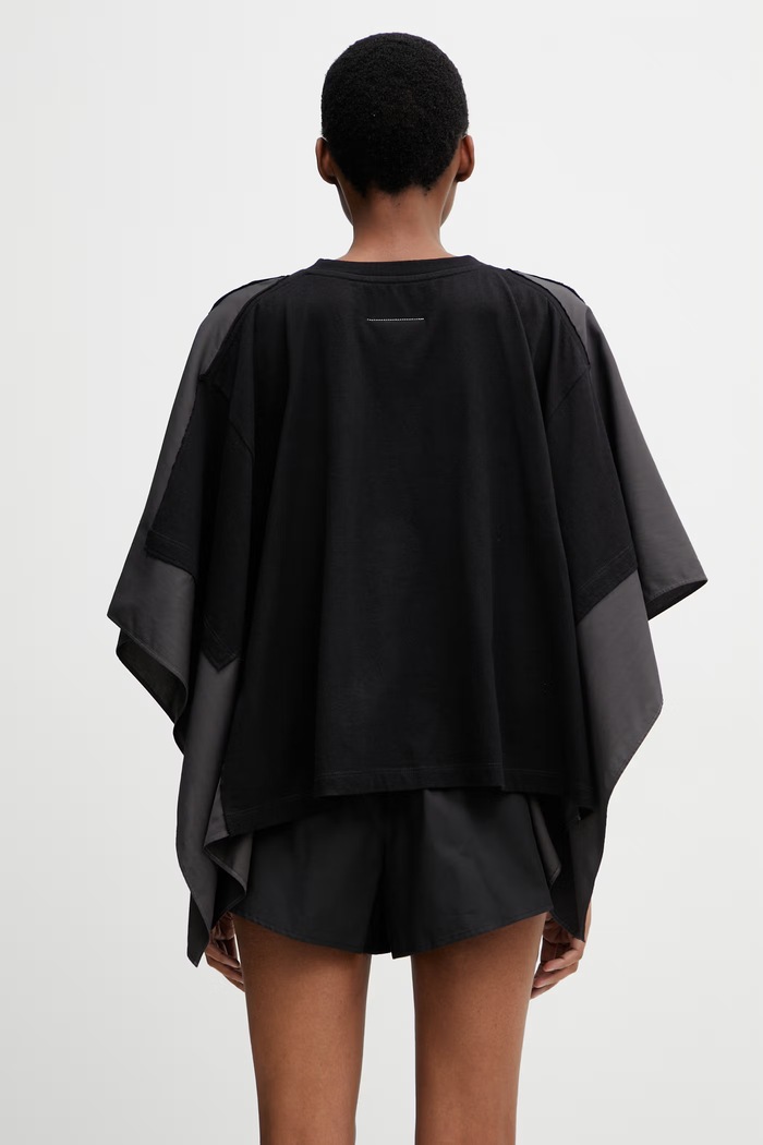 Clothing MM6 Maison Margiela t-shirt with cotton women's S52GC0359.MTJ042.962 black