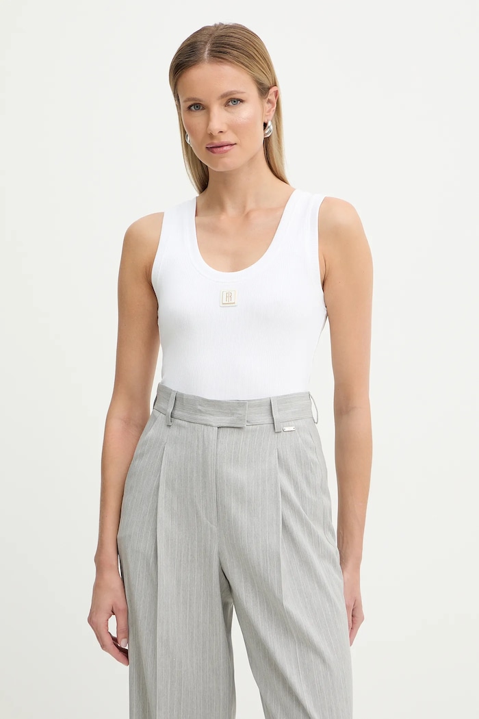 Top Fracomina slim béžová FP26ST2001J40101