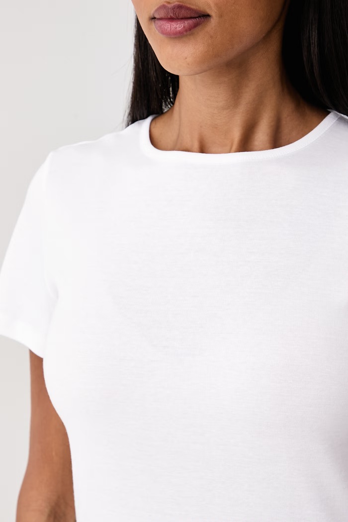 Ρούχα United Colors of Benetton T-shirt γυναικείο βαμβακερό 3GA8D10BX λευκό