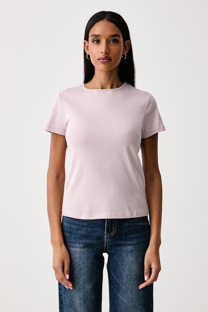 United Colors of Benetton T-shirt γυναικείο βαμβακερό ροζ 3GA8D10BX