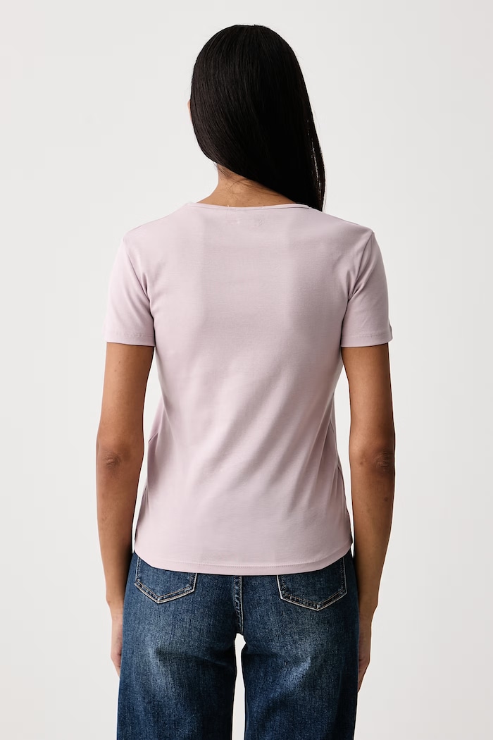 United Colors of Benetton T-shirt γυναικείο βαμβακερό 3GA8D10BX ροζ SS26