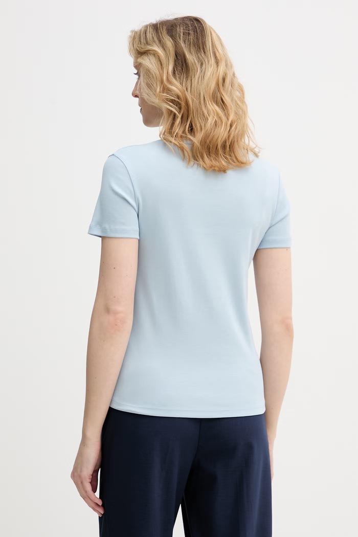 Oblečenie Bavlnené tričko United Colors of Benetton 3GA8D10BX modrá