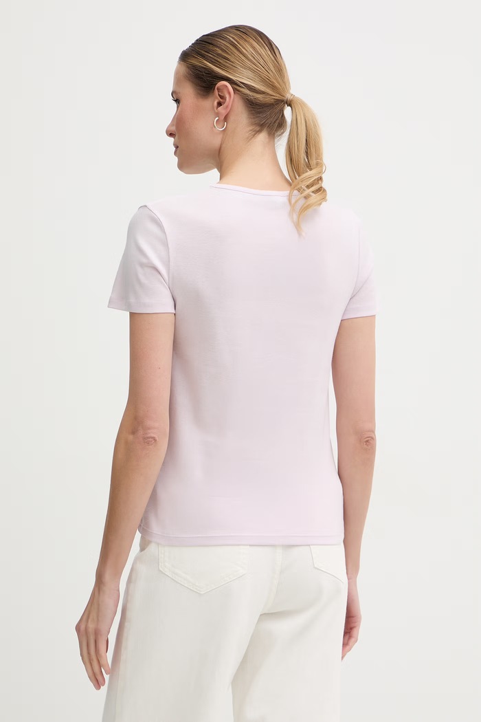 Oblečenie Bavlnené tričko United Colors of Benetton 3GA8D10BX ružová