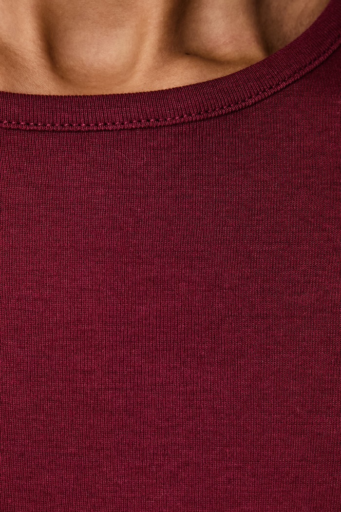 T-shirt γυναικείο βαμβακερό United Colors of Benetton 3GA8D10BX μπορντό