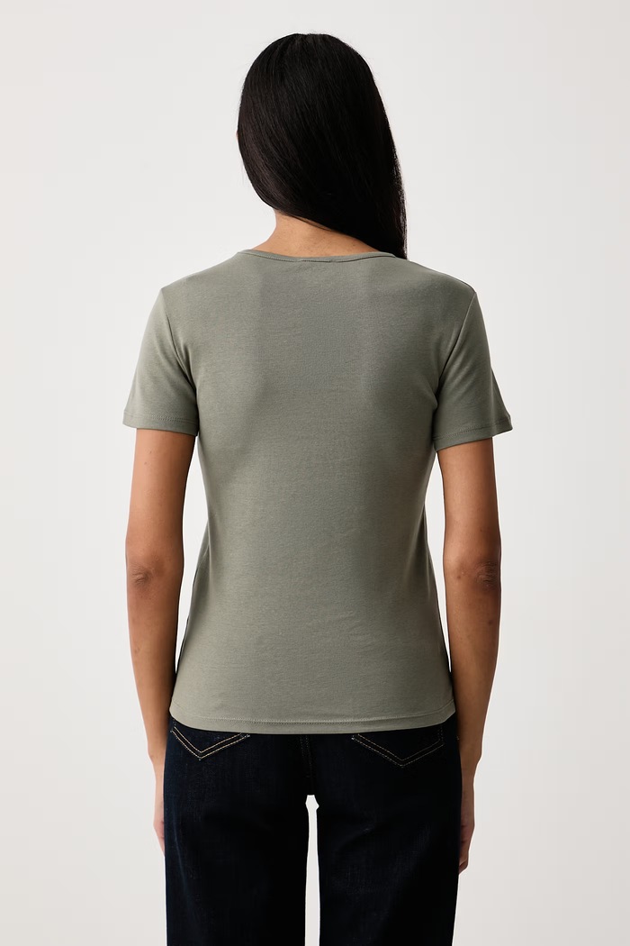 United Colors of Benetton T-shirt γυναικείο βαμβακερό 3GA8D10BX πράσινο SS26