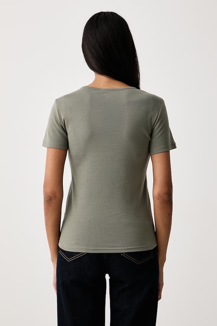 United Colors of Benetton T-shirt γυναικείο βαμβακερό 3GA8D10BX πράσινο SS26
