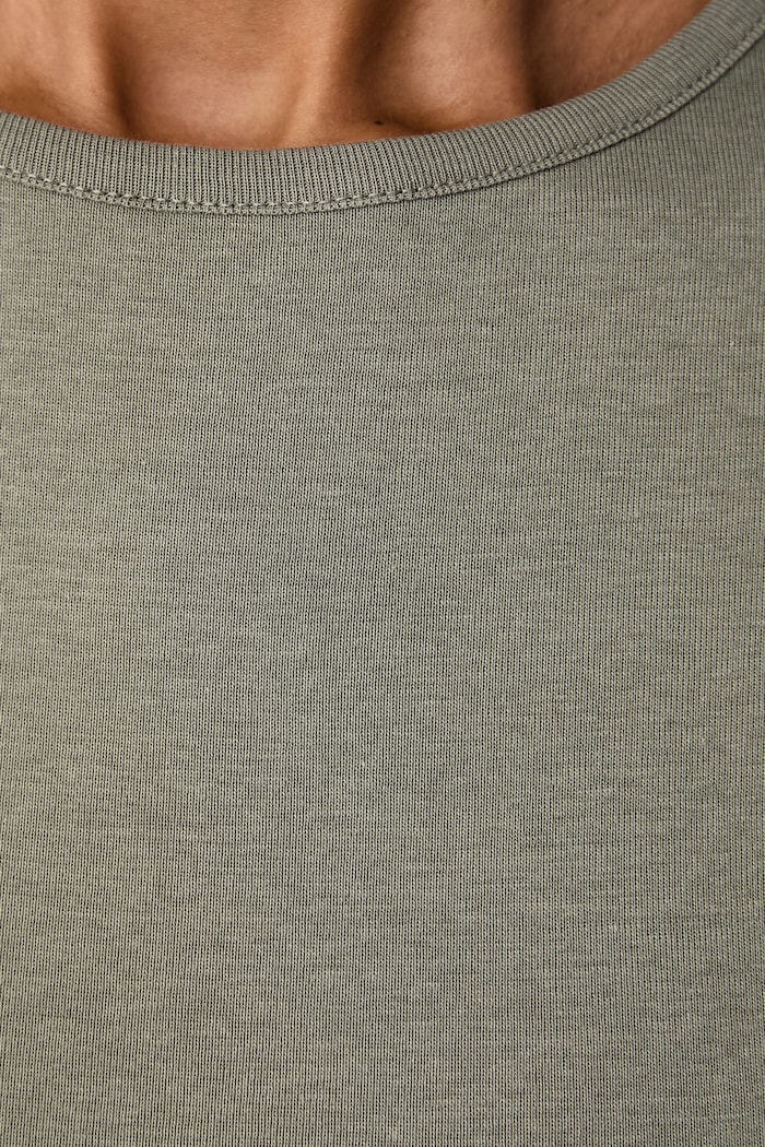 T-shirt γυναικείο βαμβακερό United Colors of Benetton 3GA8D10BX πράσινο