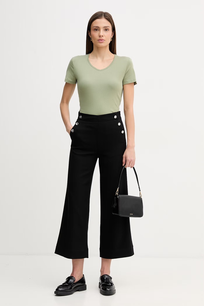 Βαμβακερό μπλουζάκι United Colors of Benetton 3GA8D4029 πράσινο SS26