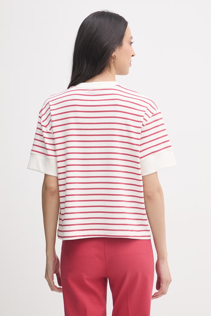 Odzież United Colors of Benetton t-shirt damski z bawełny 3FLCD10CG czerwony