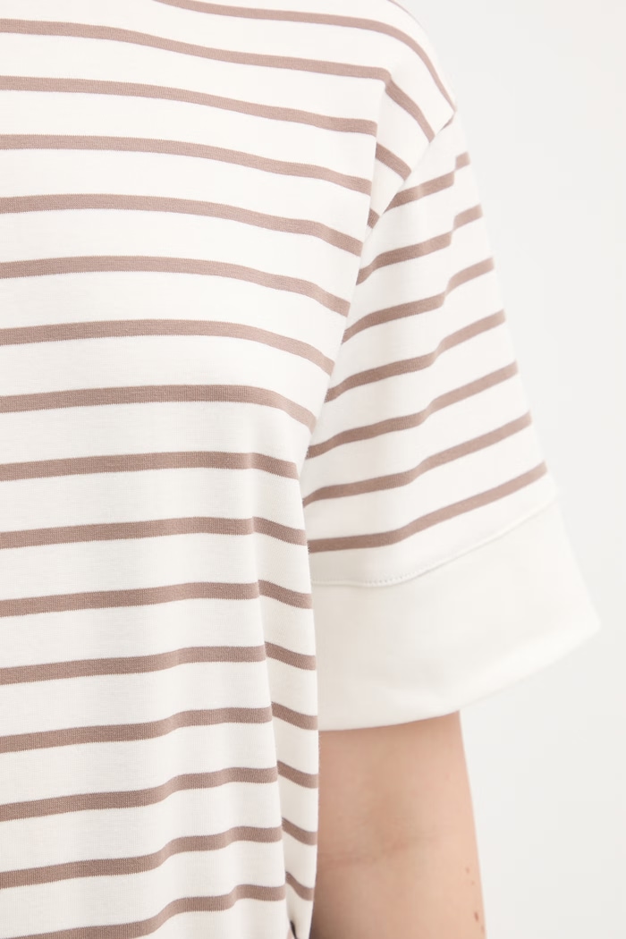 United Colors of Benetton t-shirt damski z bawełną 3FLCD10CG brązowy