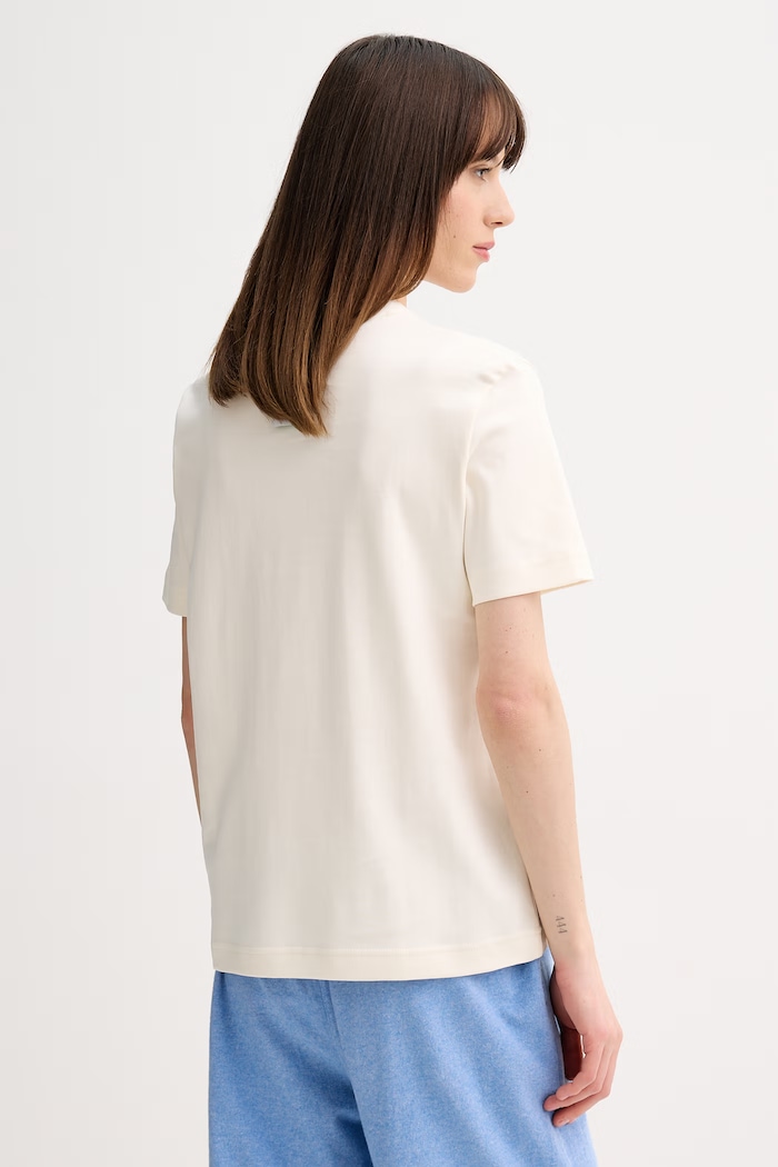 Odzież United Colors of Benetton t-shirt damski bawełniany 3T5BD10CA beżowy