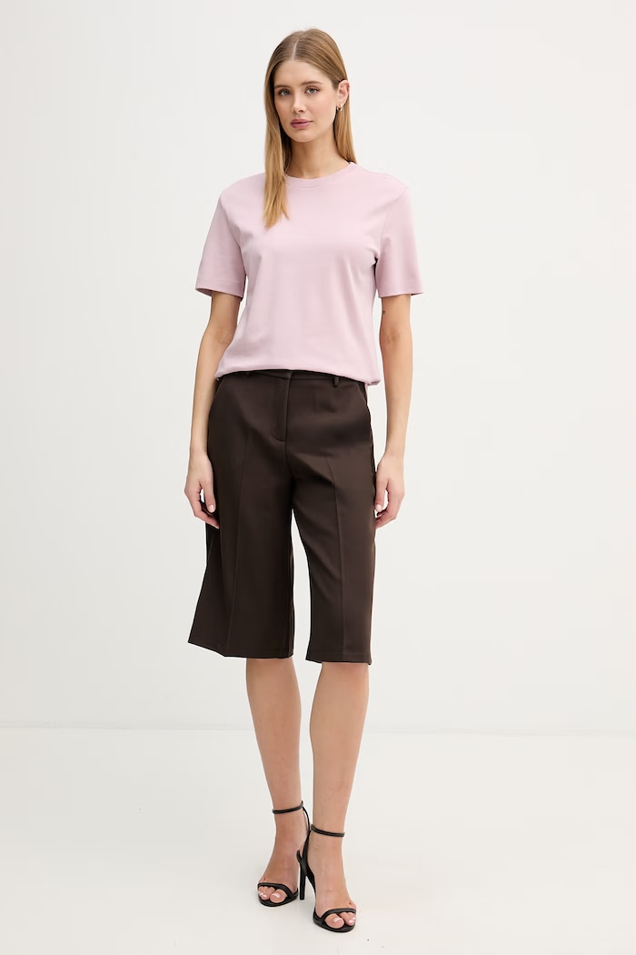 United Colors of Benetton tricou pentru femei, din bumbac 3T5BD10CA roz SS26