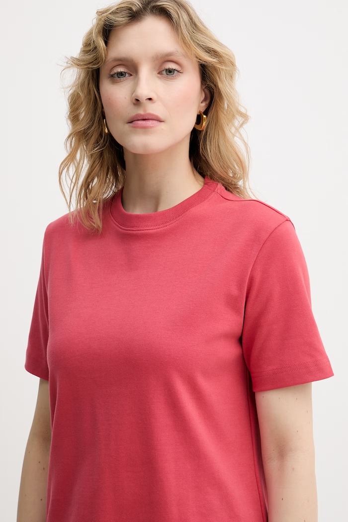 United Colors of Benetton tricou pentru femei, din bumbac rosu 3T5BD10CA