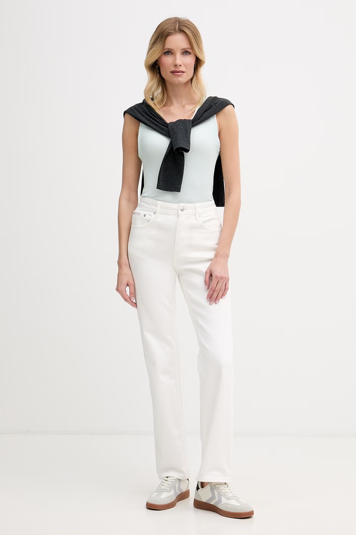 United Colors of Benetton top pentru femei, din vâscoză 32YDDH01C turcoaz SS26