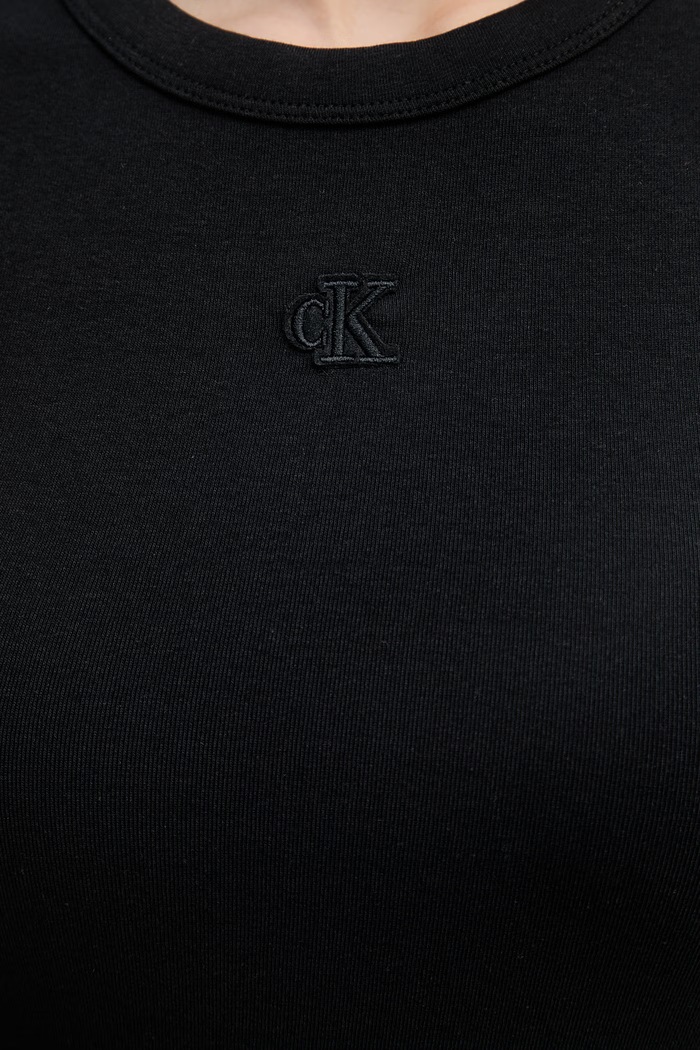 Calvin Klein Jeans top pentru femei LV047B265G negru