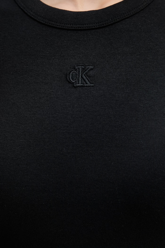 Calvin Klein Jeans top pentru femei LV047B265G negru