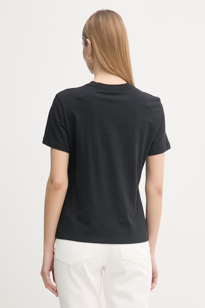 Oblečenie Calvin Klein Jeans tričko dámske bavlnené LV047F819G čierna