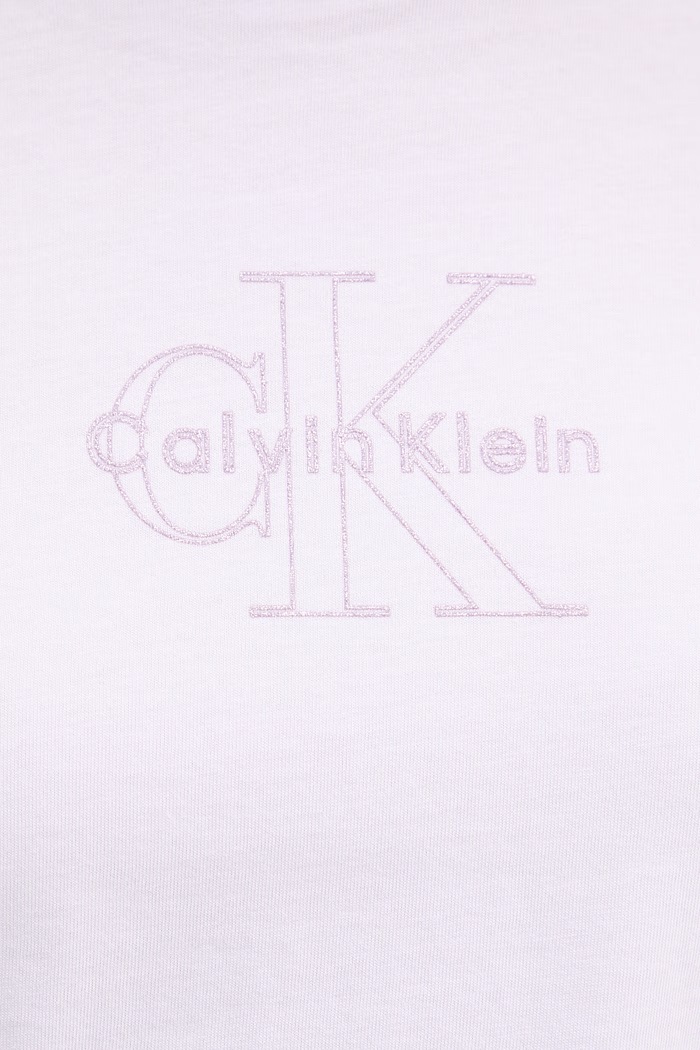 Calvin Klein Jeans tricou pentru femei, din bumbac LV047F831G violet