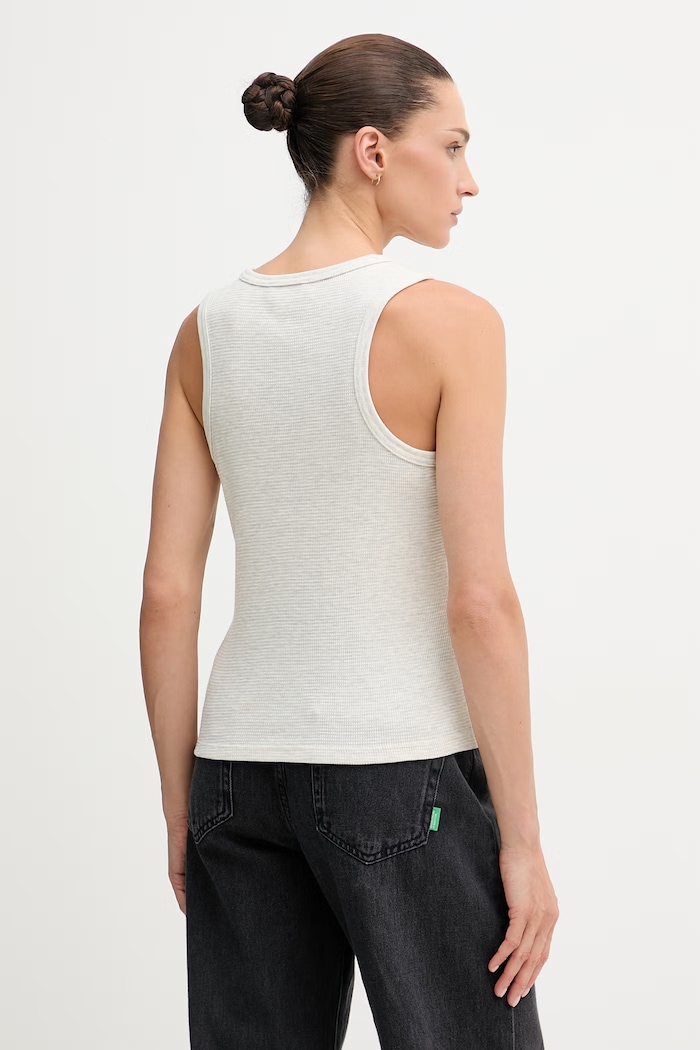 Îmbrăcăminte Calvin Klein Jeans top pentru femei LV047F232G gri