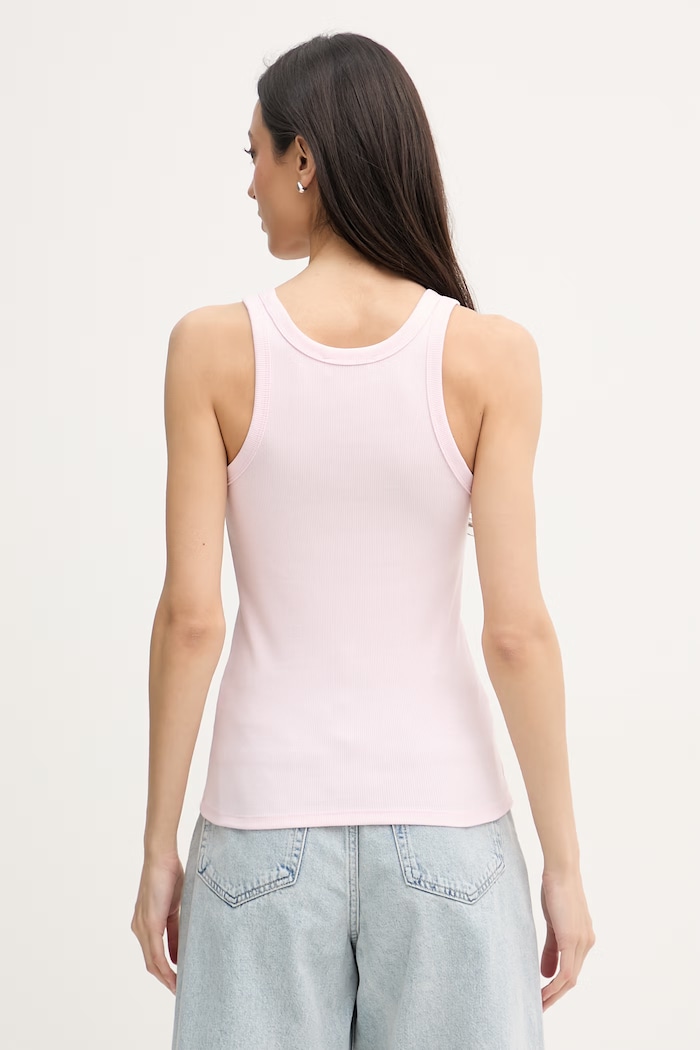 Îmbrăcăminte Calvin Klein Jeans top pentru femei LV047F816G roz