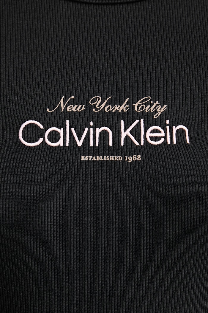 Calvin Klein Jeans top pentru femei LV047F816G negru