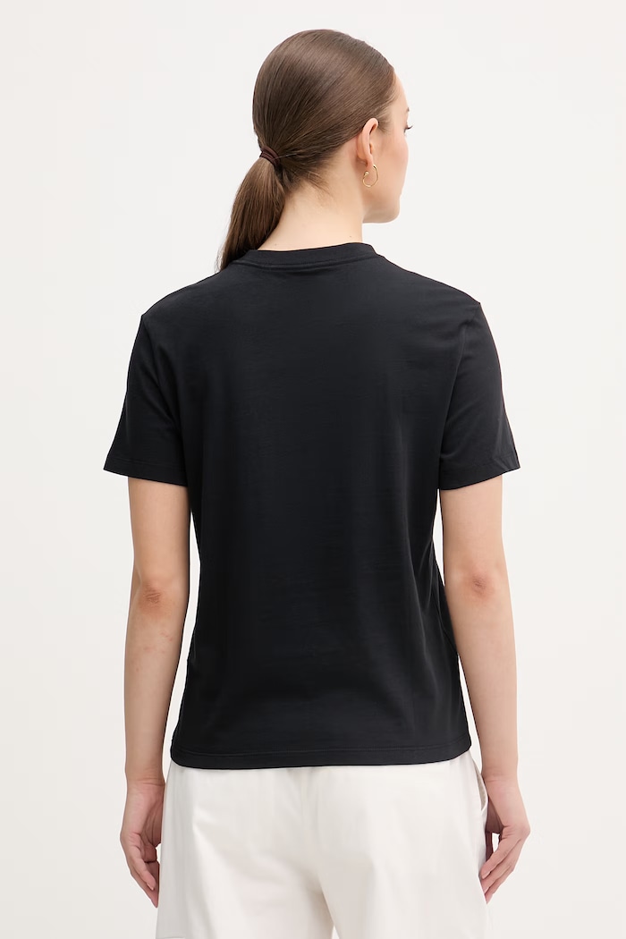 Oblečenie Calvin Klein Jeans tričko dámske bavlnené LV047C811G čierna