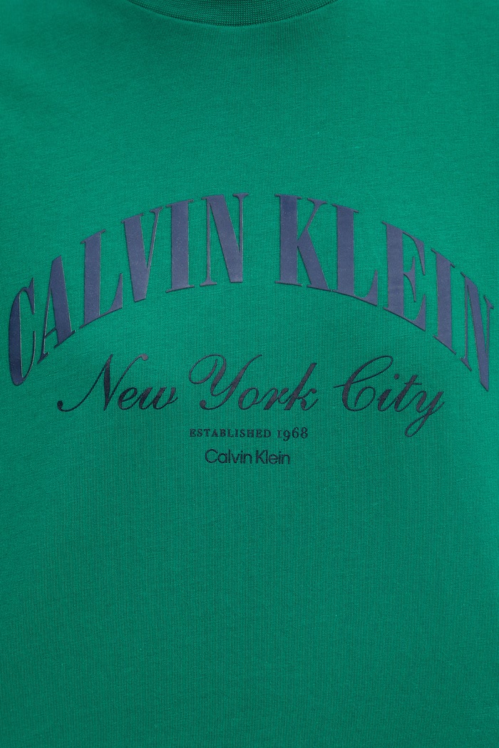 Calvin Klein Jeans t-shirt γυναικείο βαμβακερό LV047F813G πράσινο