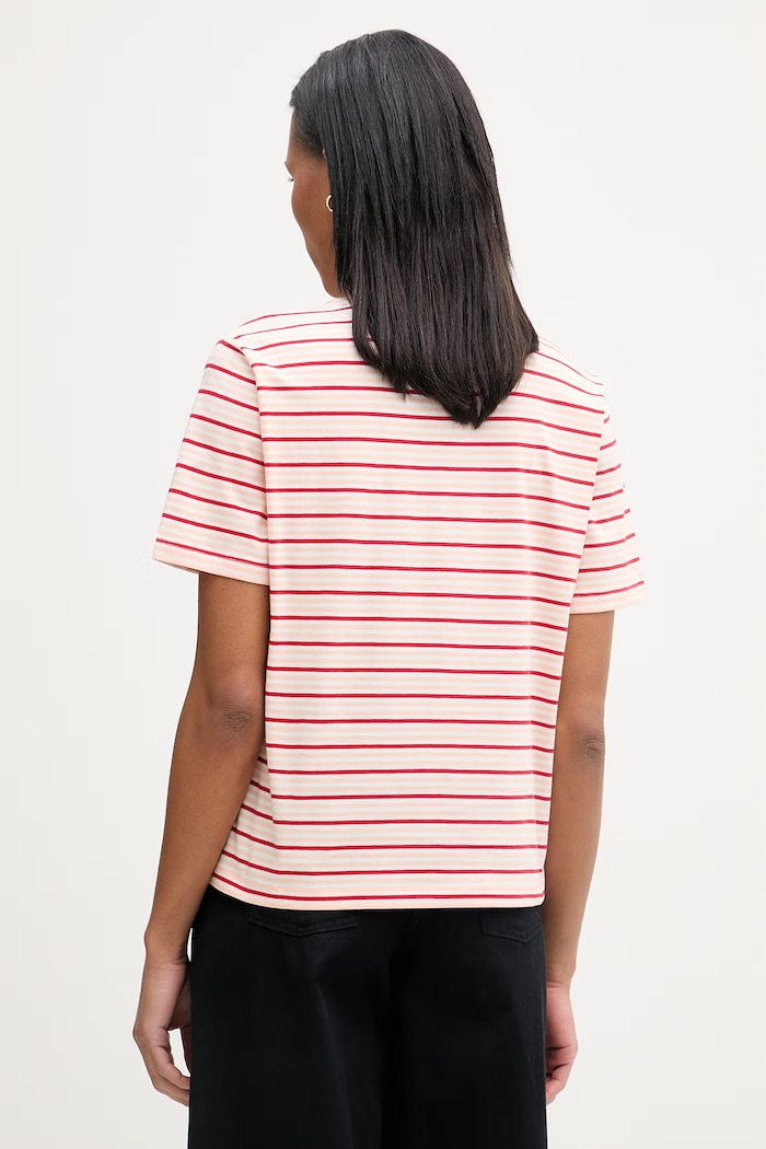 Ρούχα Marc O'Polo T-shirt γυναικείο βαμβακερό 5000008113 πορτοκαλί