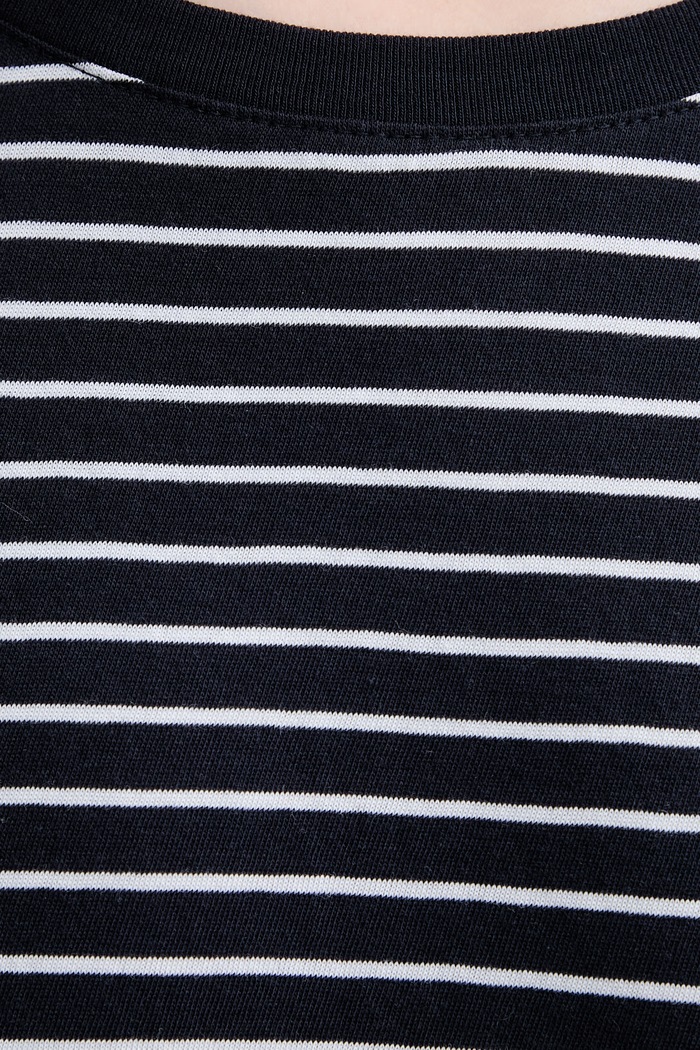 Marc O'Polo t-shirt γυναικείο βαμβακερό 5000008184 σκούρο μπλε