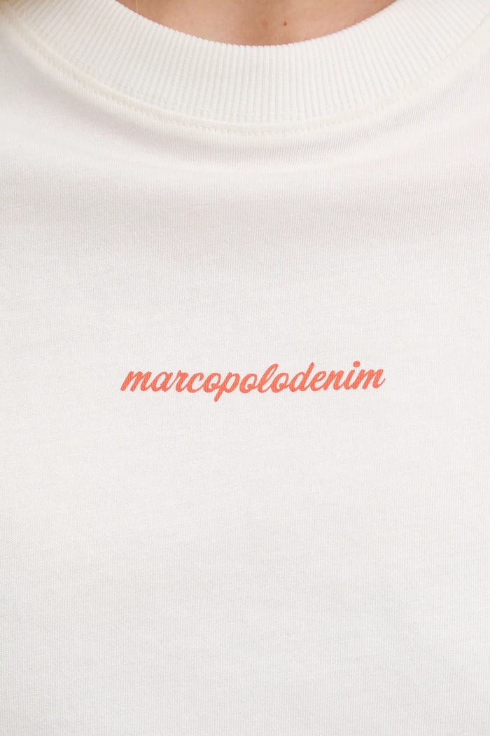 Marc O'Polo tricou din bumbac 5000010955 bej