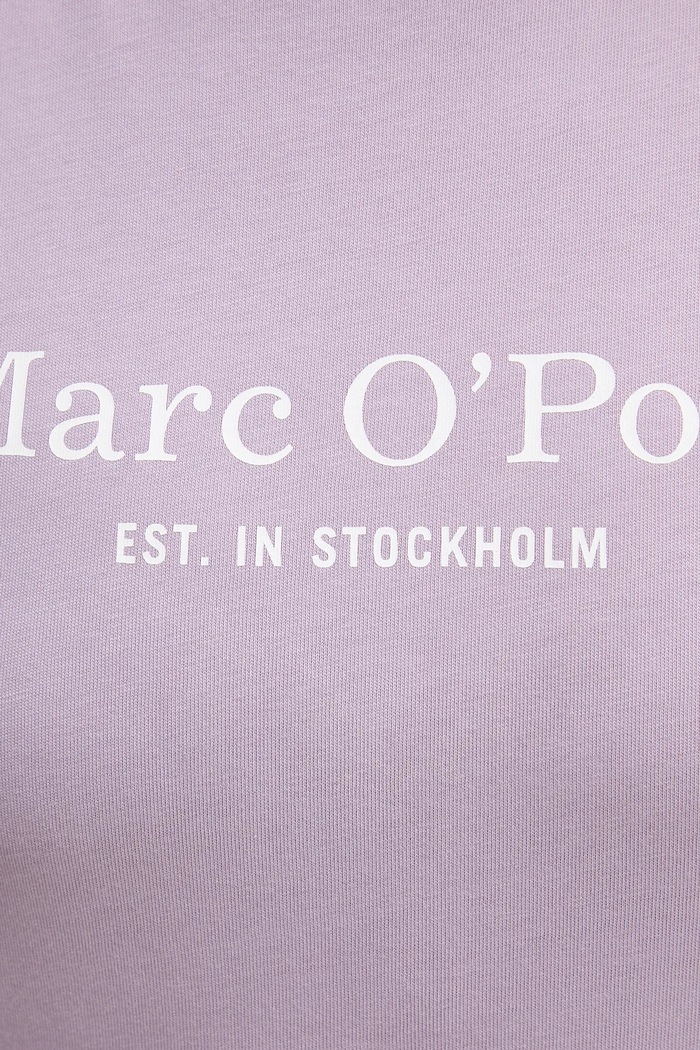 Bavlnené tričko Marc O'Polo 5000013298 fialová