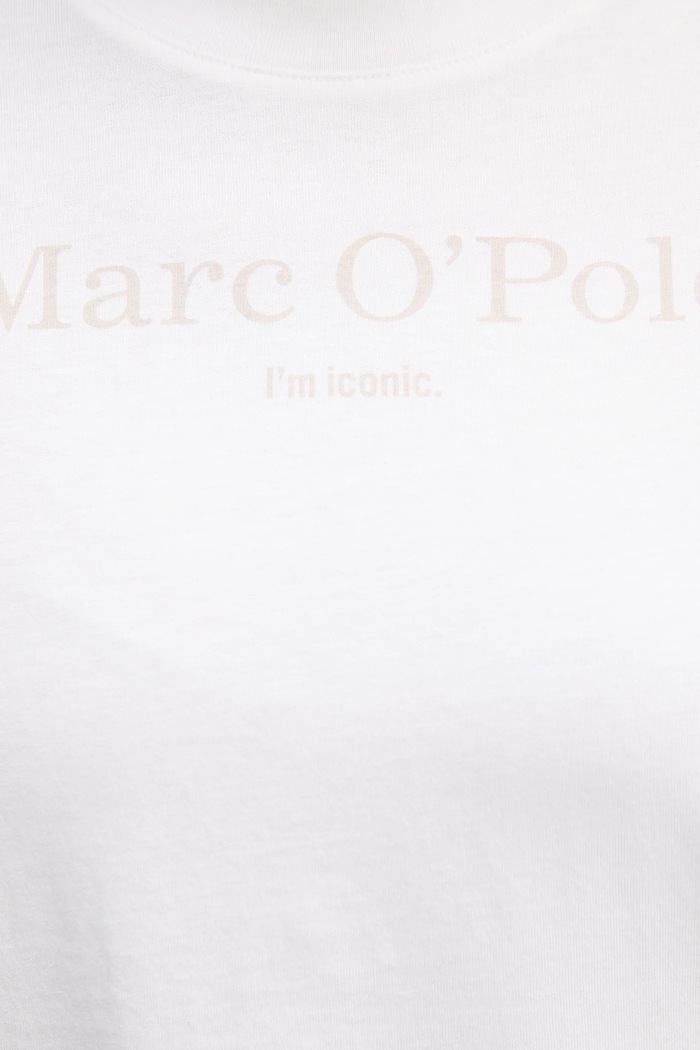 Bavlnené tričko Marc O'Polo 5000013306 béžová