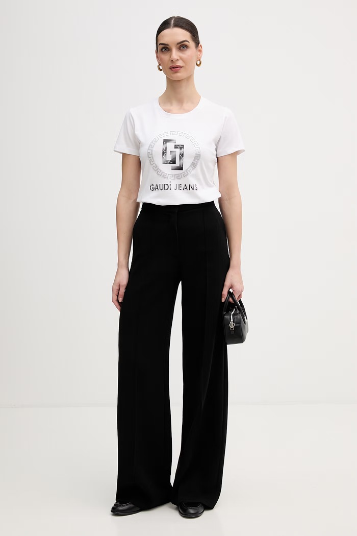 Gaudi t-shirt 611BD64074 fehér SS26