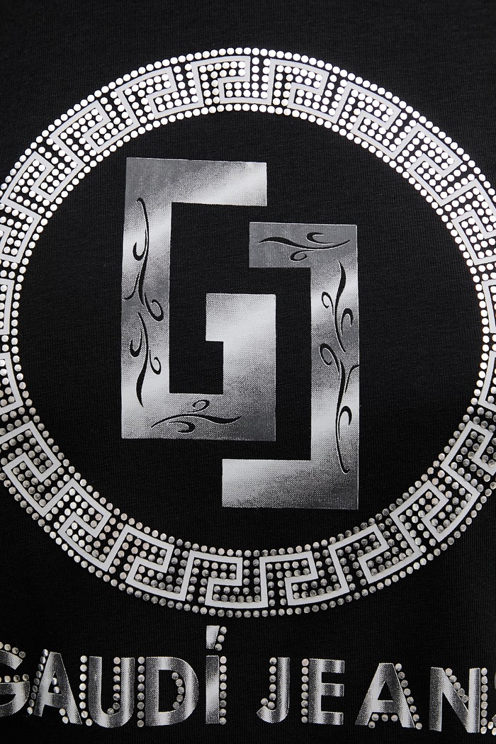 Gaudi t-shirt 611BD64074 fekete