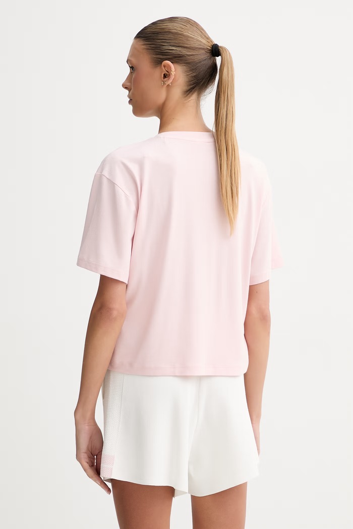 Îmbrăcăminte Guess tricou damski din vâscoză GABI V6GI10.K2977 roz