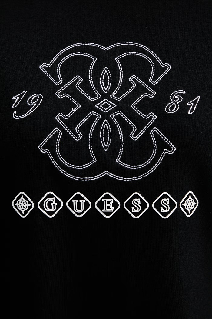 Guess tričko dámske z viskózy GABI V6GI10.K2977 čierna