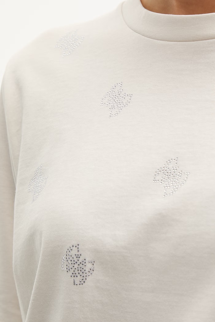 Guess T-shirt damski bawełniany SILVY V6GI18.K2985 beżowy