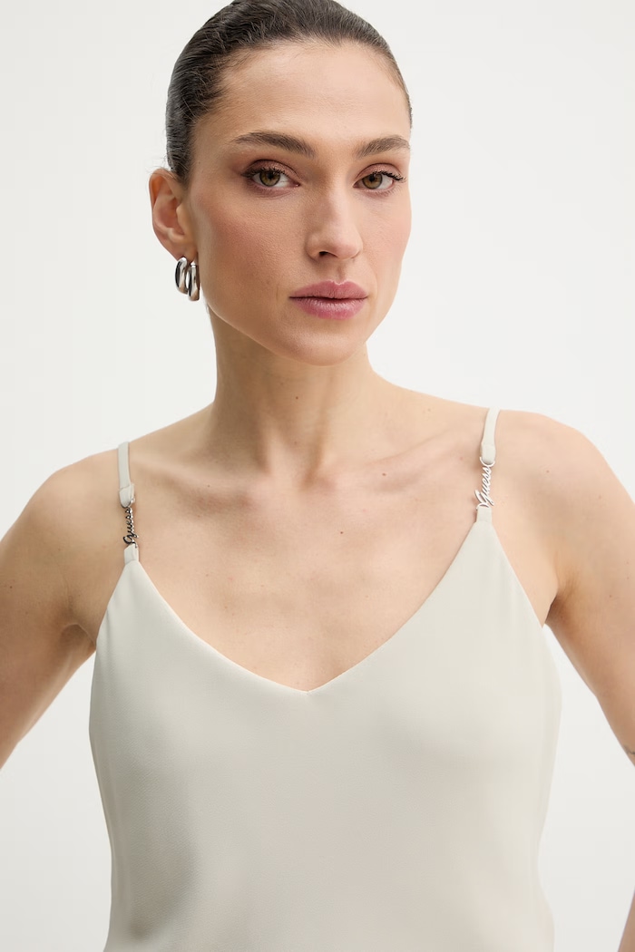 Guess τοπ Γυναικείο NEW CAROLINE μπεζ W6GH30.W1845