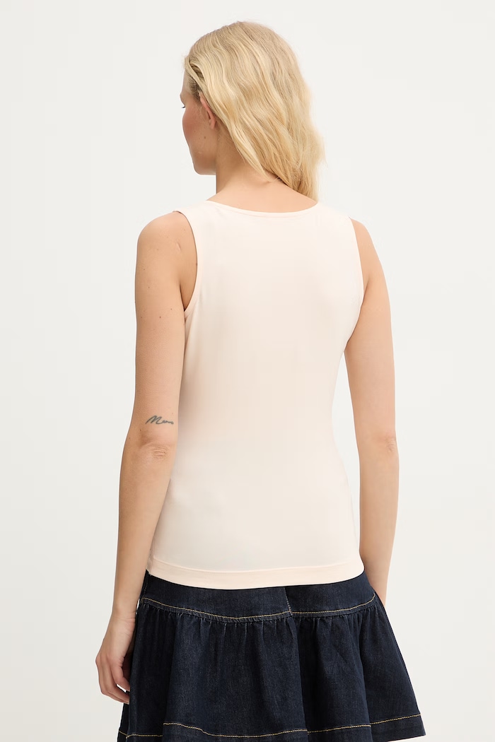 Ρούχα Guess τοπ γυναικείο W6GP10.K2932 μπεζ