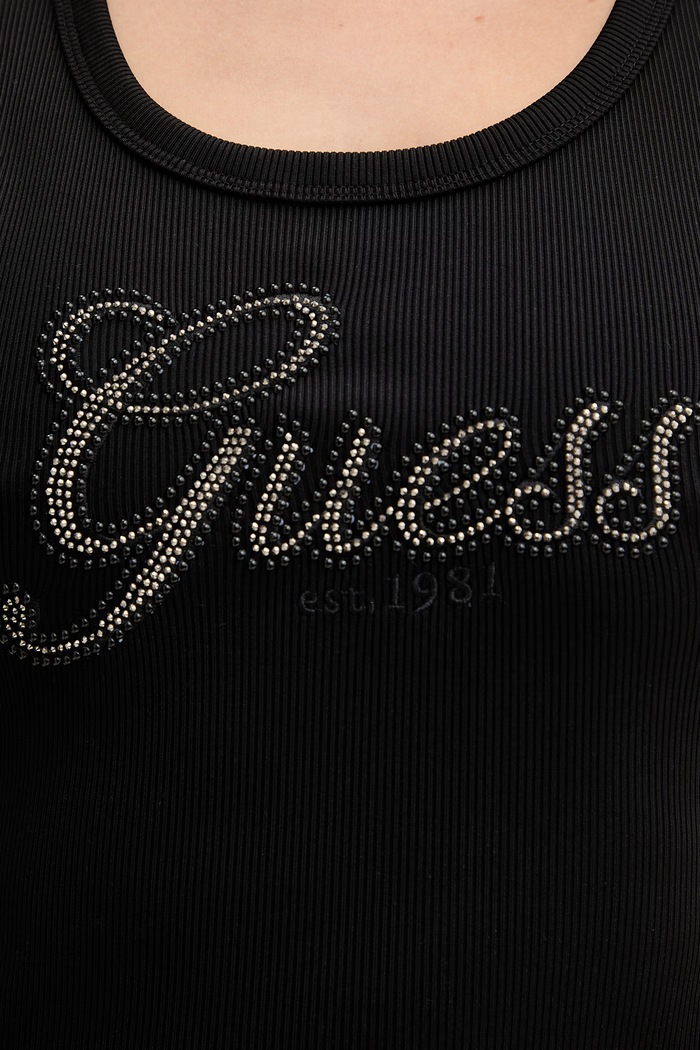 Guess Τοπ Γυναικείο W6GP22.K2954 μαύρο