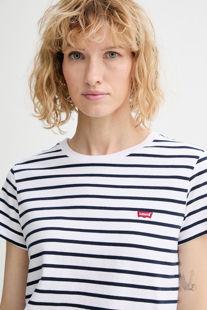 Levi's tricou din bumbac PERFECT TEE alb 39185.0400