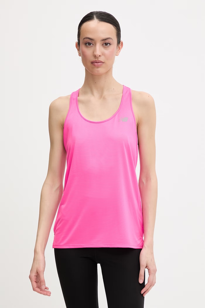 New Balance top de antrenament pentru femei roz WT41220AAB