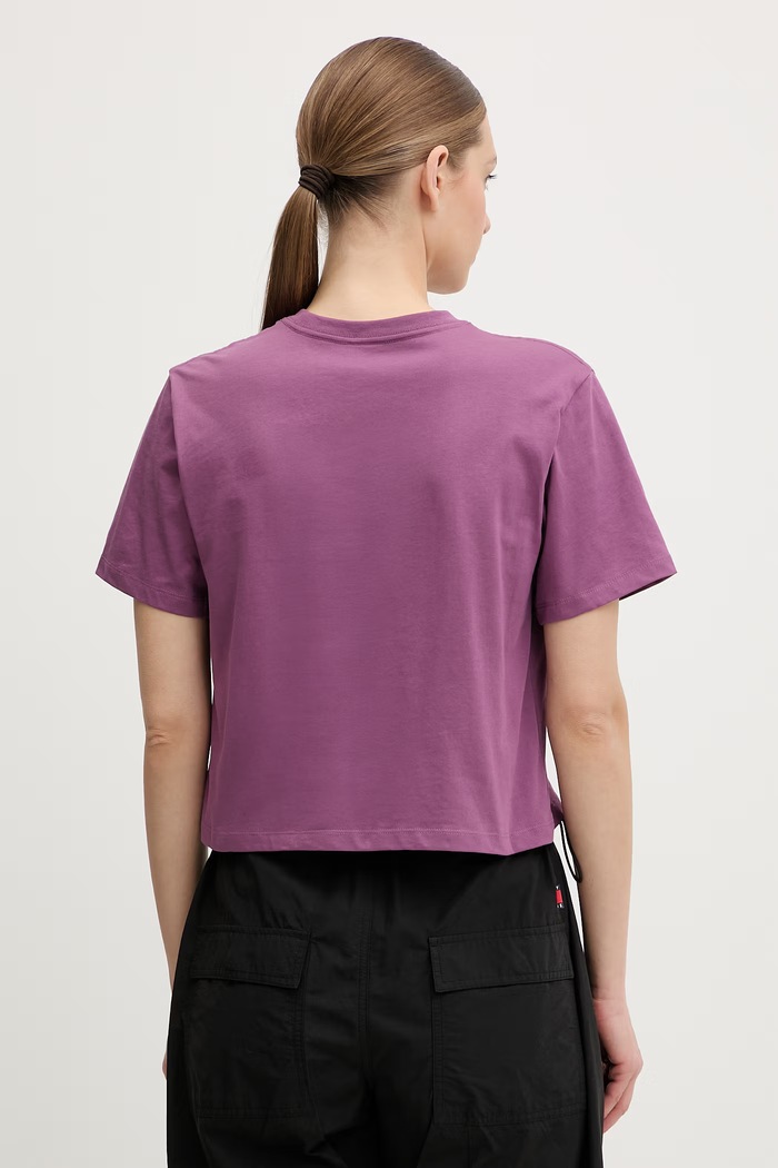 Oblečenie Tričko The North Face Simple Dome NF0A8FDHG4Y1 fialová