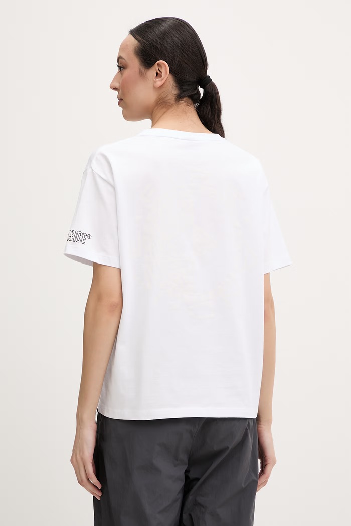 Îmbrăcăminte BOGNER Fire+Ice tricou basic de femei din bumbac CARA 54539608 alb