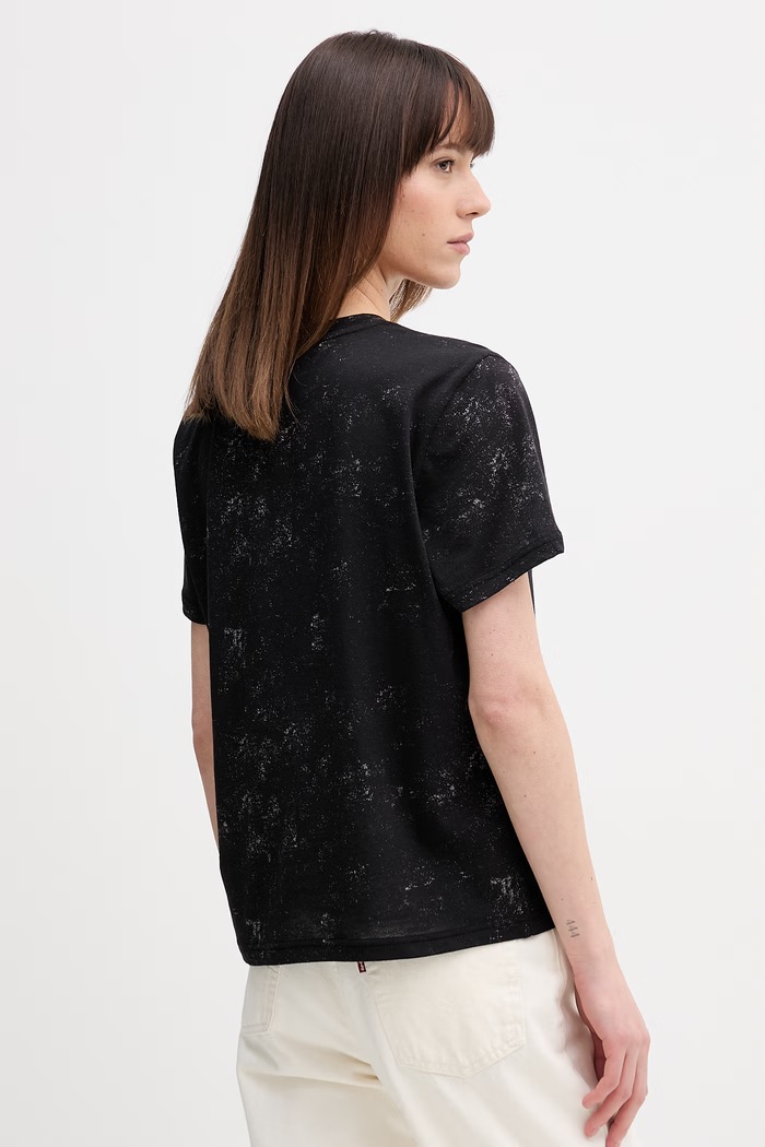 Îmbrăcăminte G-Star tricou din bumbac Aop D29101.E151 negru