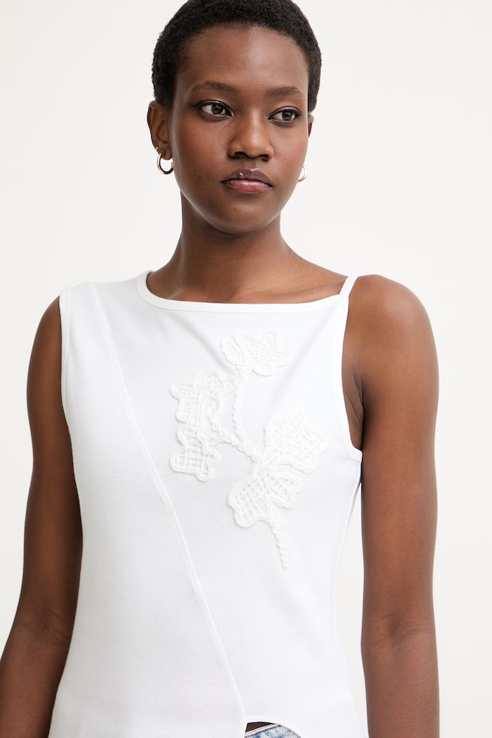 Max&Co. top damski MCOBAGAGLI biały 2616941034200