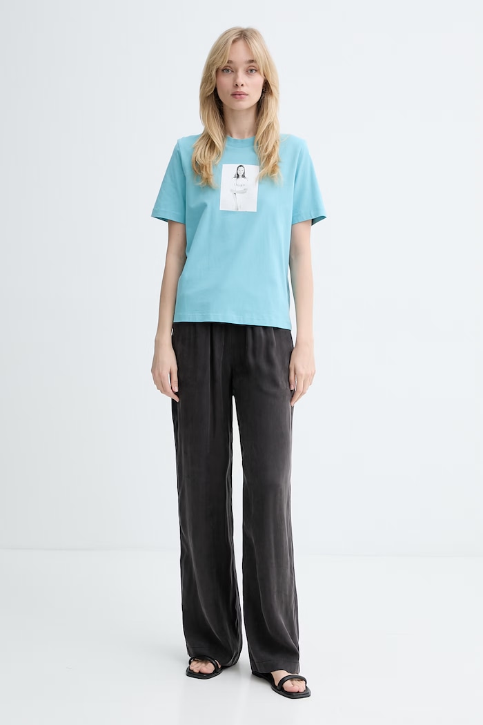 Calvin Klein basic női pamut LV040501WF kék SS26