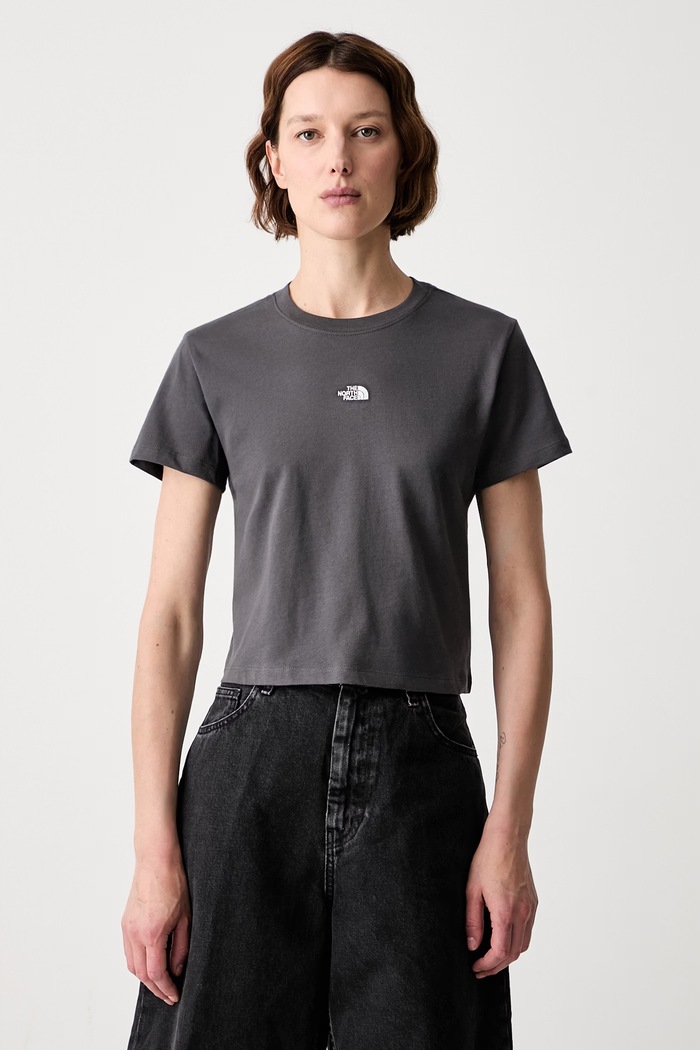 The North Face Essential basic majica kratkih rukava od pamuka za žene siva NF0A8GR1RHI1